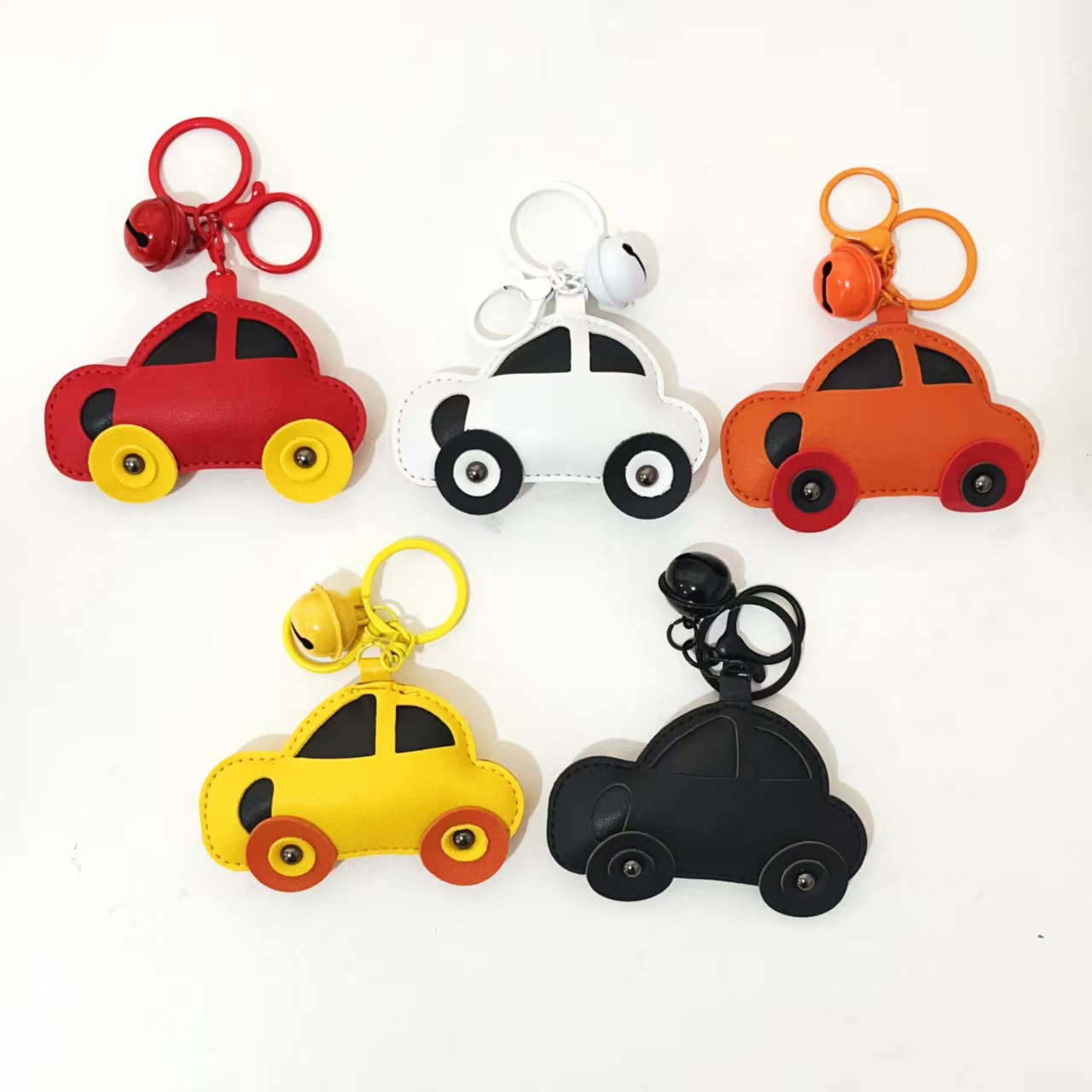 Mini Car Leather Bag Charm
