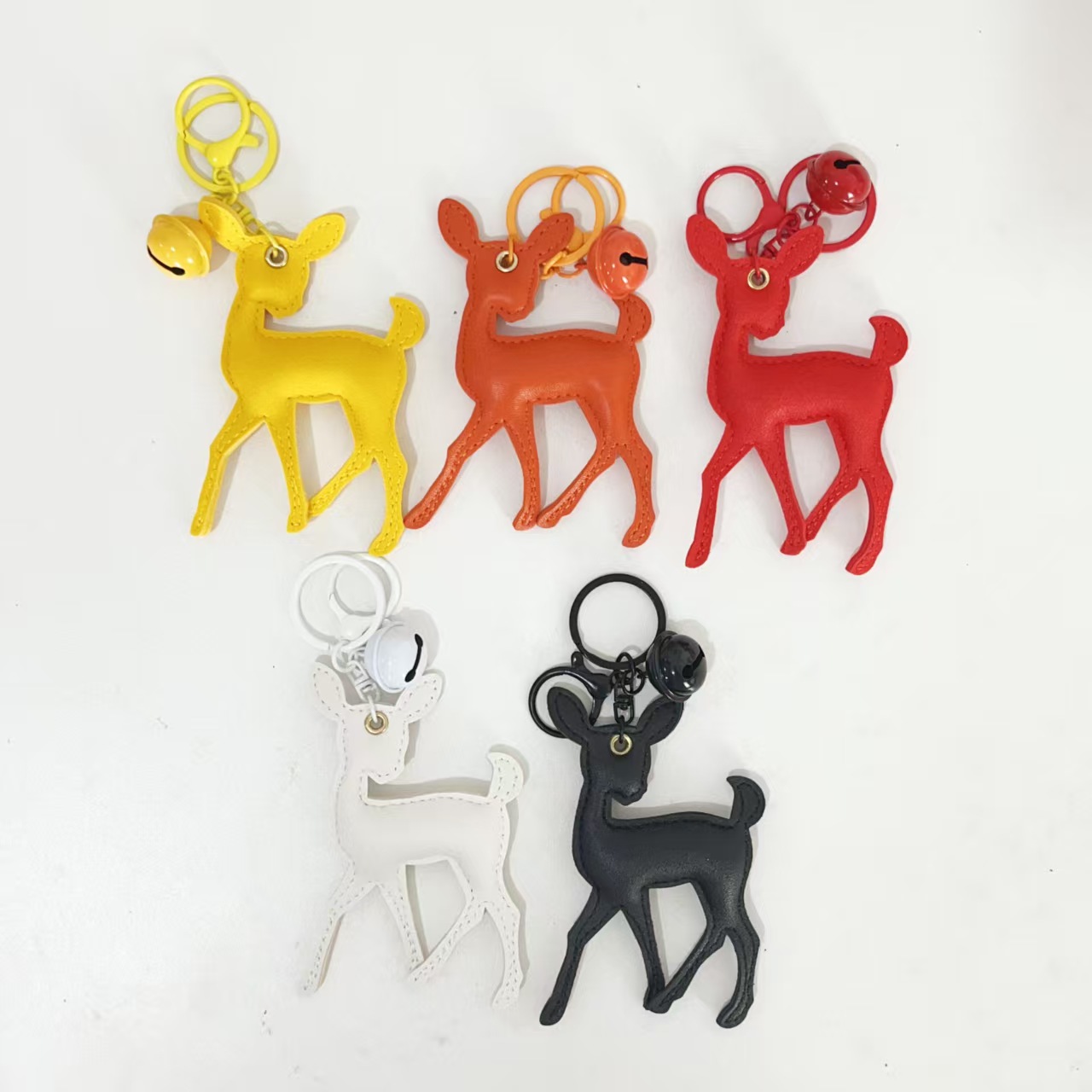 Deer Leather Bag Charm