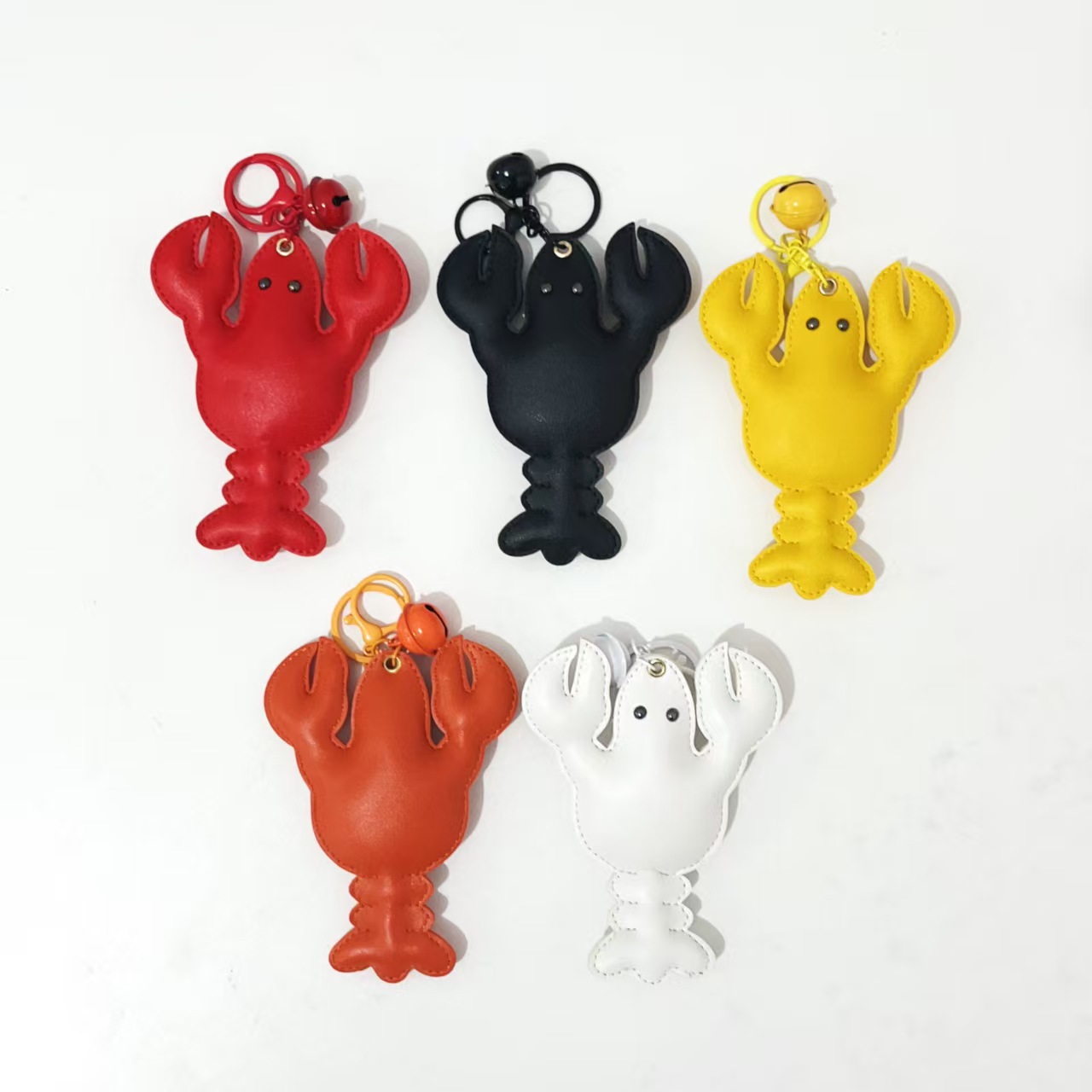 Colorful Lobster Bag Charm