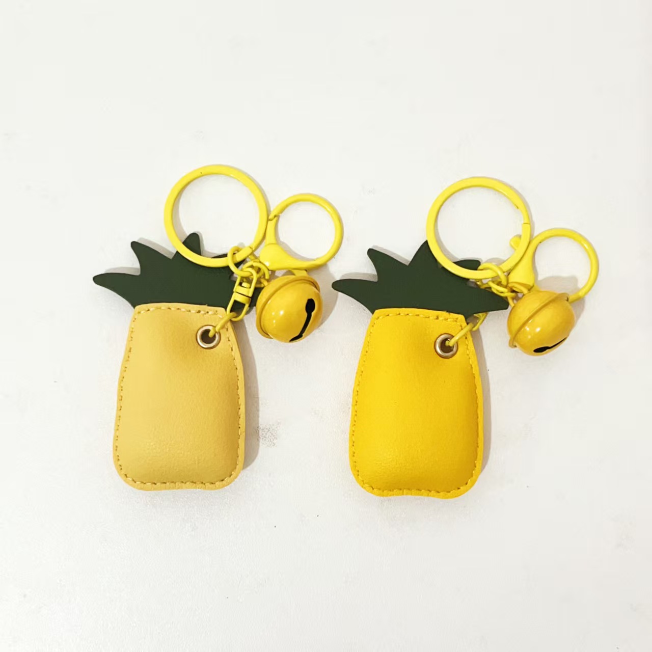 Pineapple Leather Bag Charm