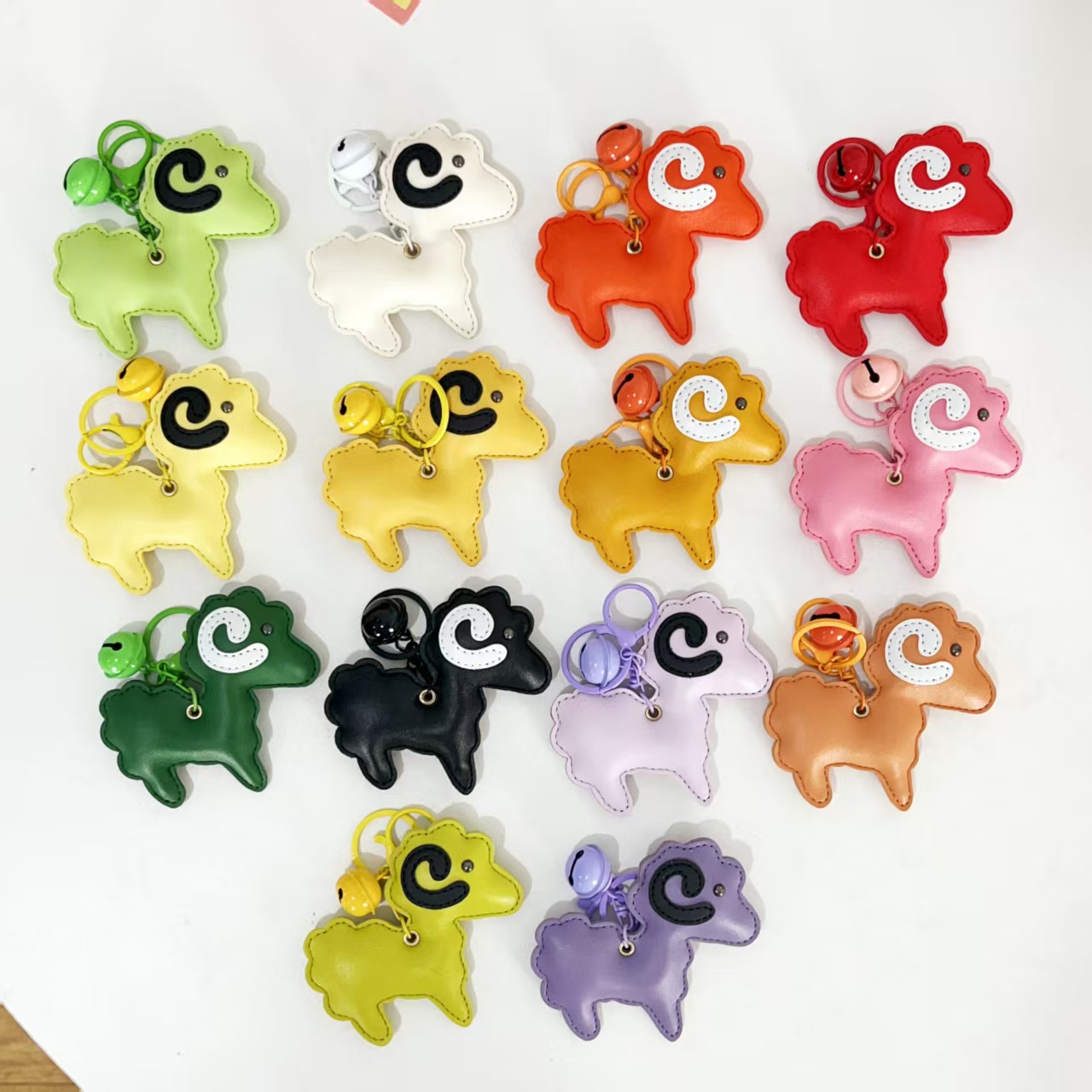 Sheep Leather Bag Charm