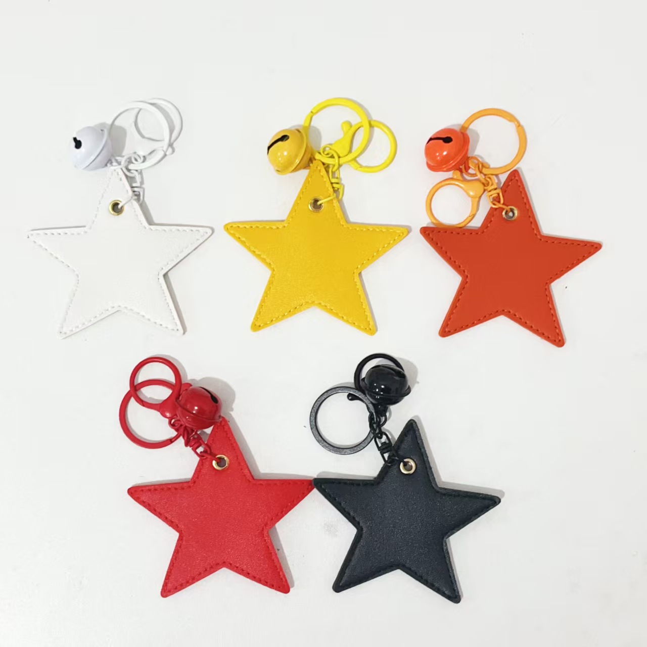 Classic Star Leather Charm